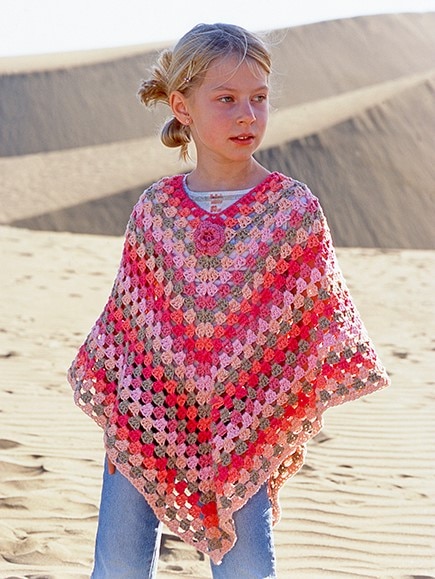 Kit Poncho Little Sophie Tienda online y escuela de crochet Entrehilados
